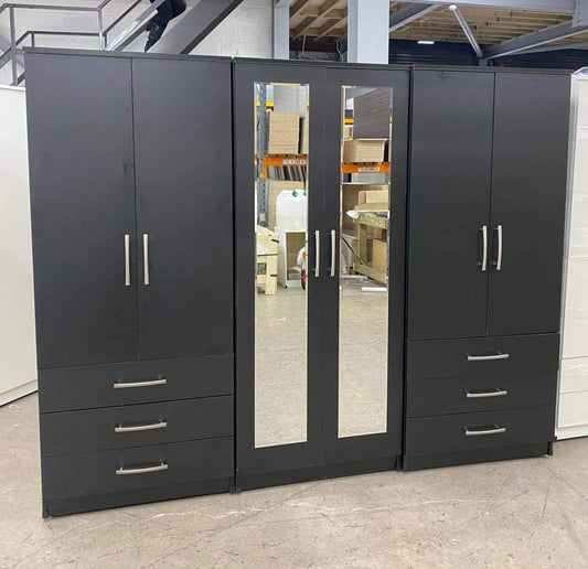Six Door Wardrobe