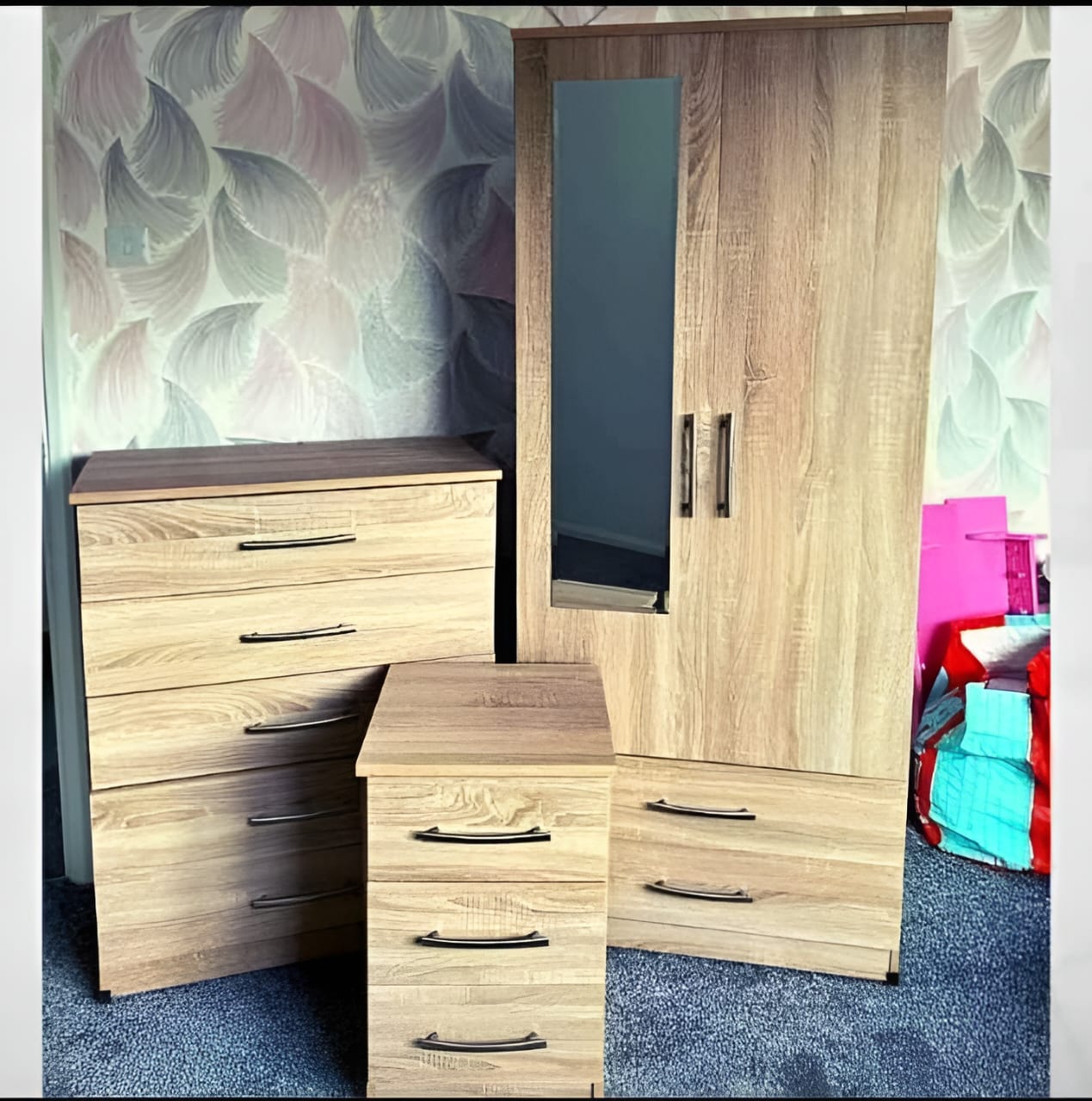 Premium Two Door Wardrobe Set – UkFurnitureMart