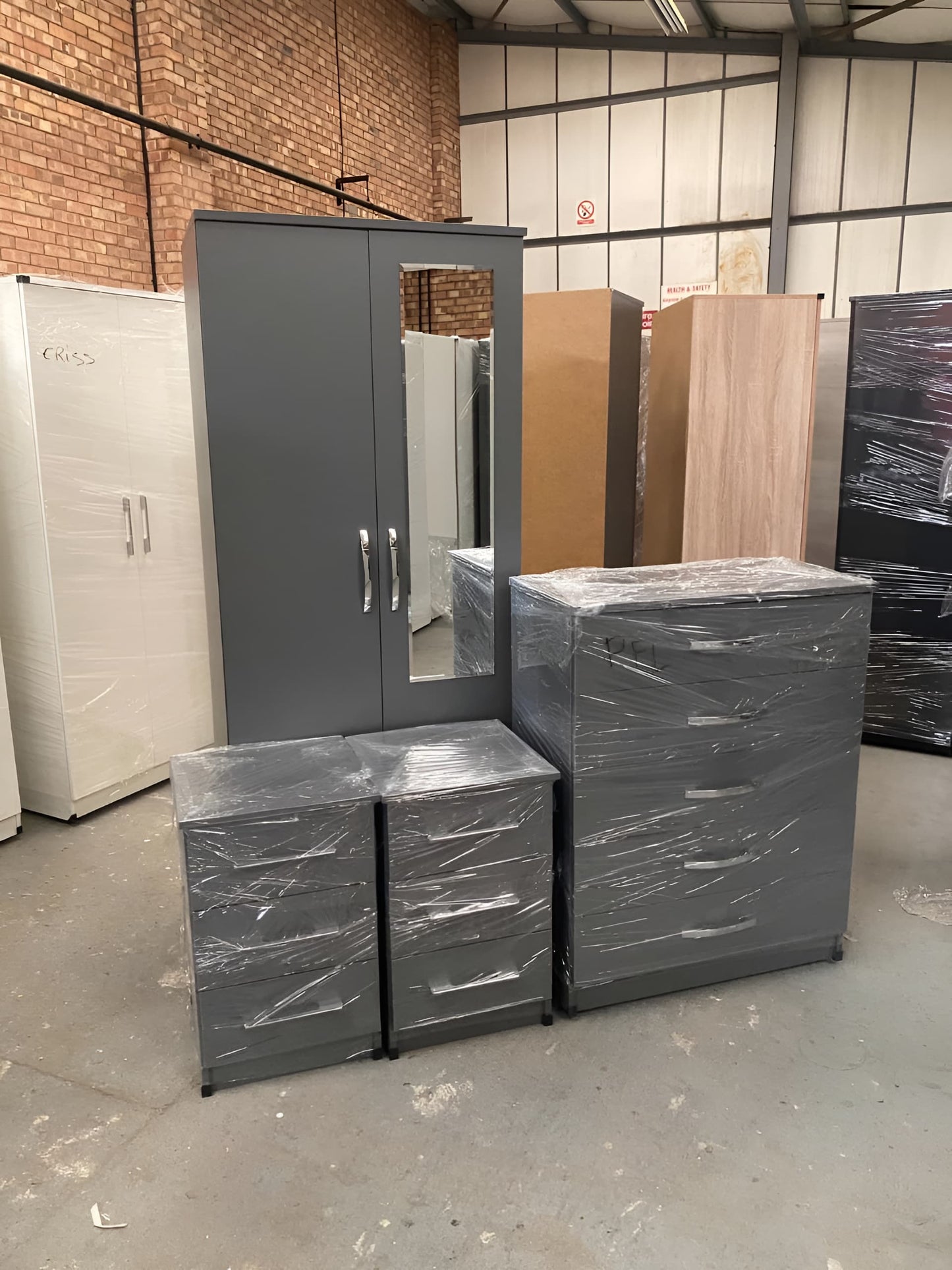 Premium Two Door Wardrobe Set – UkFurnitureMart