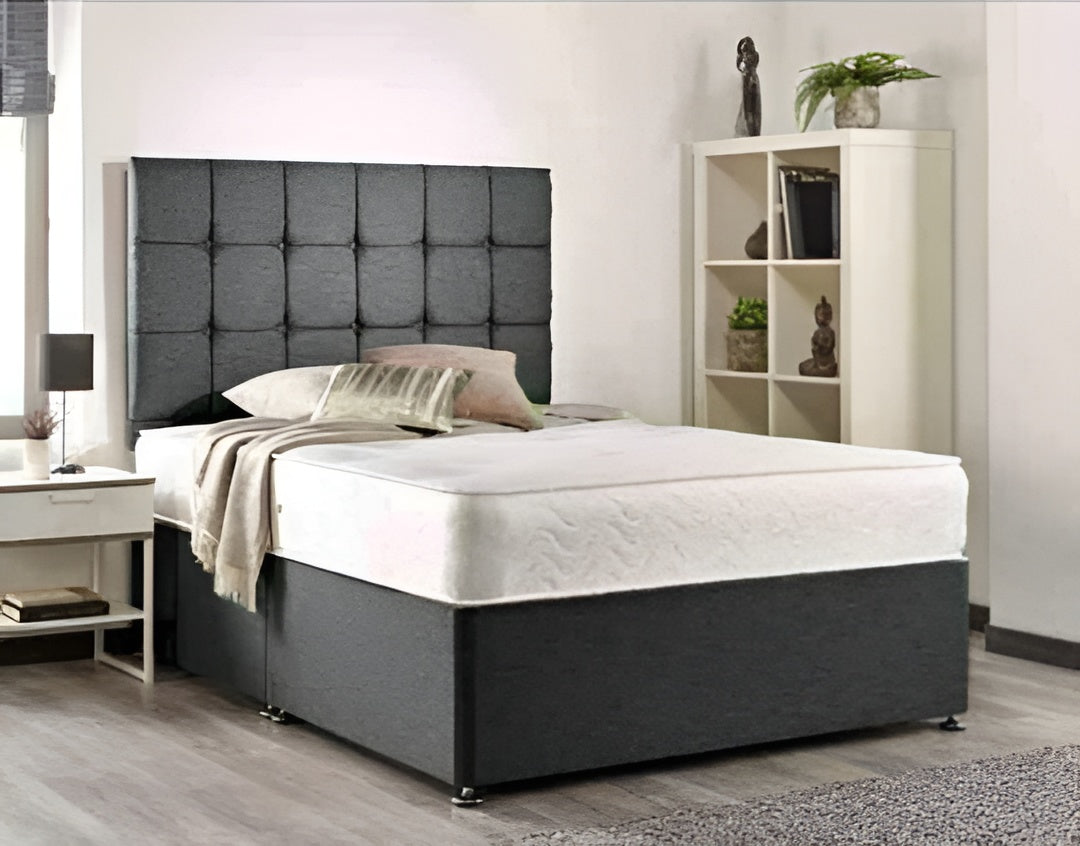 Divan Bed with Mattress & Storage Options – Single, Small Double, Double, King & Super King