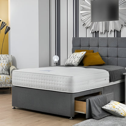 Divan Bed with Mattress & Storage Options – Single, Small Double, Double, King & Super King