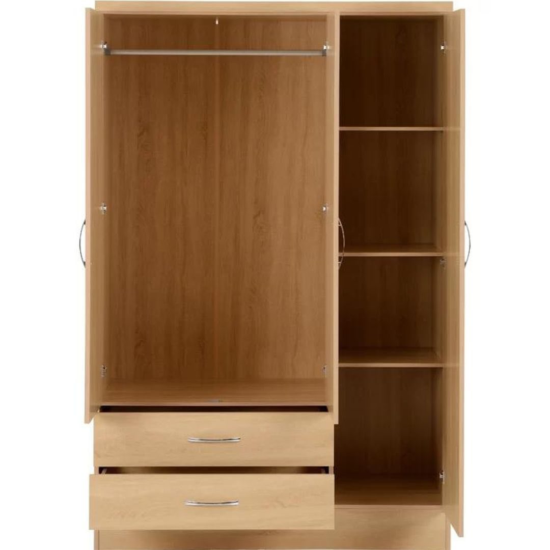 Premium Three Door Wardrobe Set – UkFurnitureMart