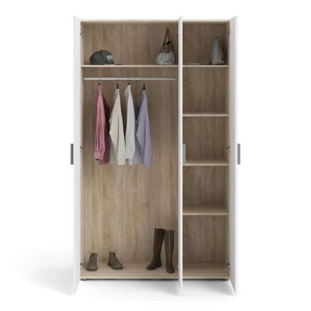 Premium Three Door Wardrobe Set – UkFurnitureMart
