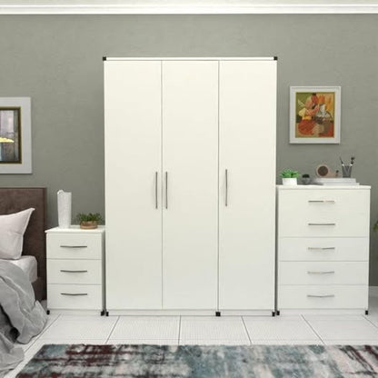 Premium Three Door Wardrobe Set – UkFurnitureMart