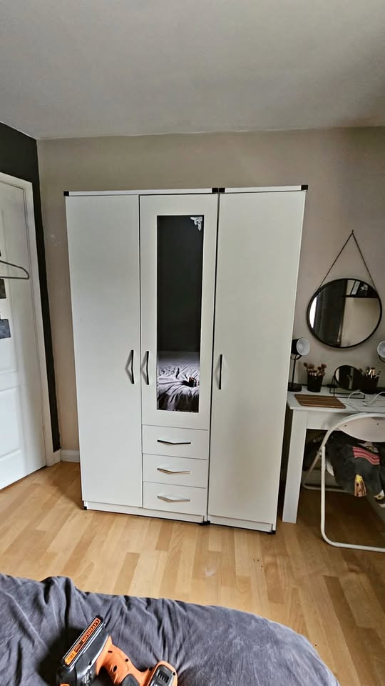 Three Door Wardrobe