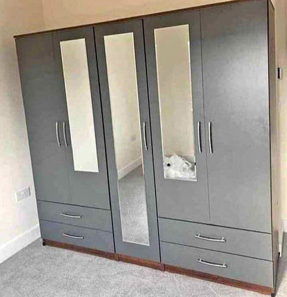 Five Door Wardrobe