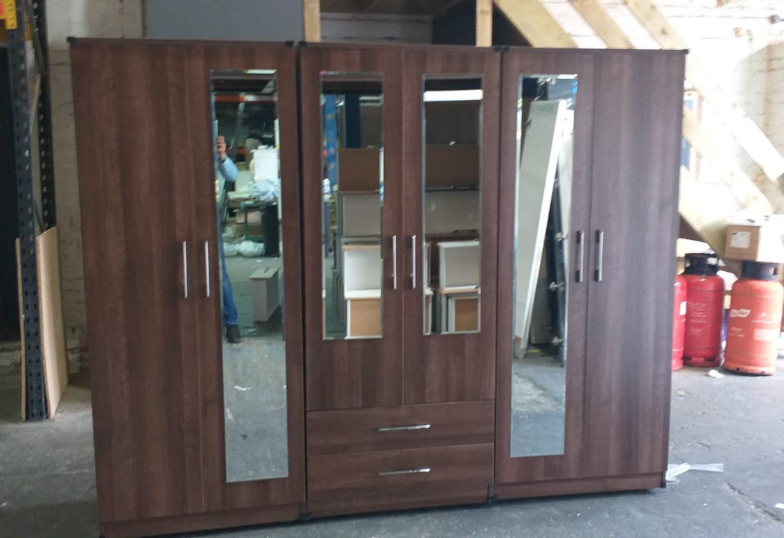Six Door Wardrobe