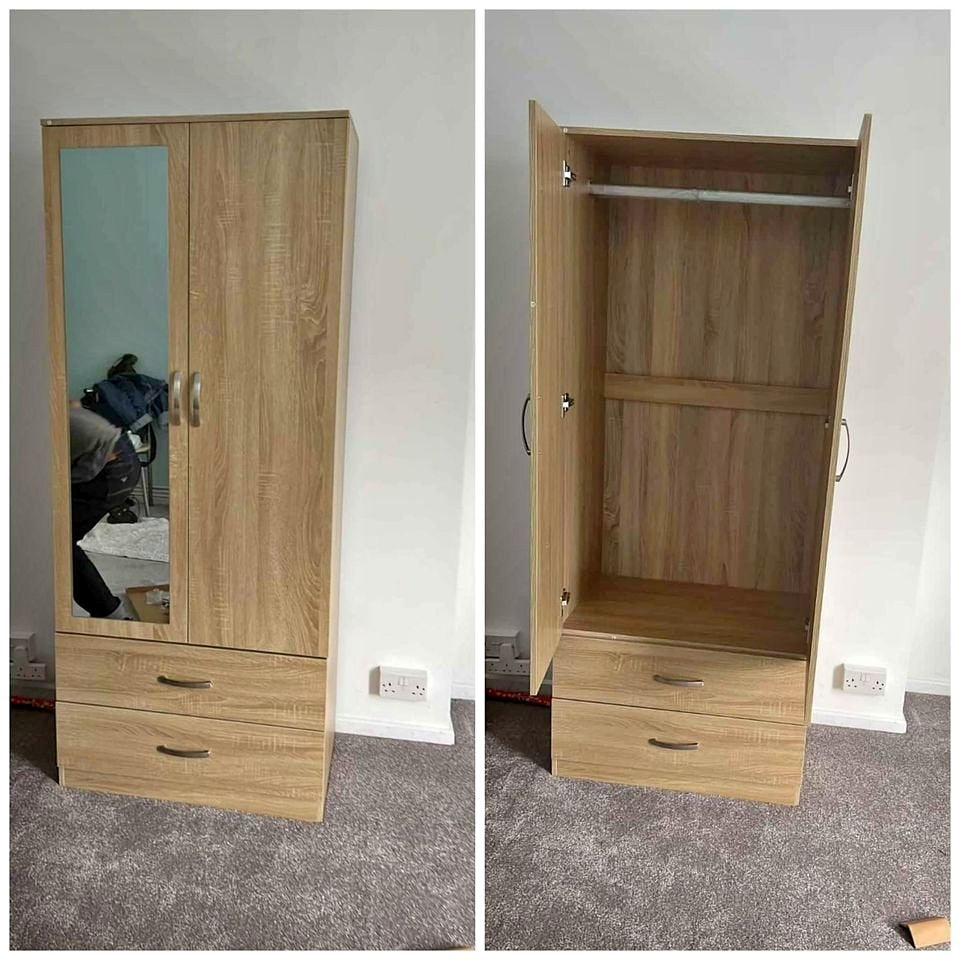 Two Door Wardrobe