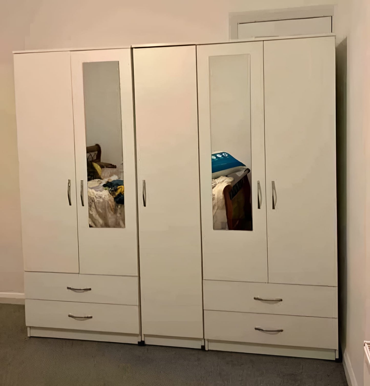 Premium Five Door Wardrobe Set – UkFurnitureMart