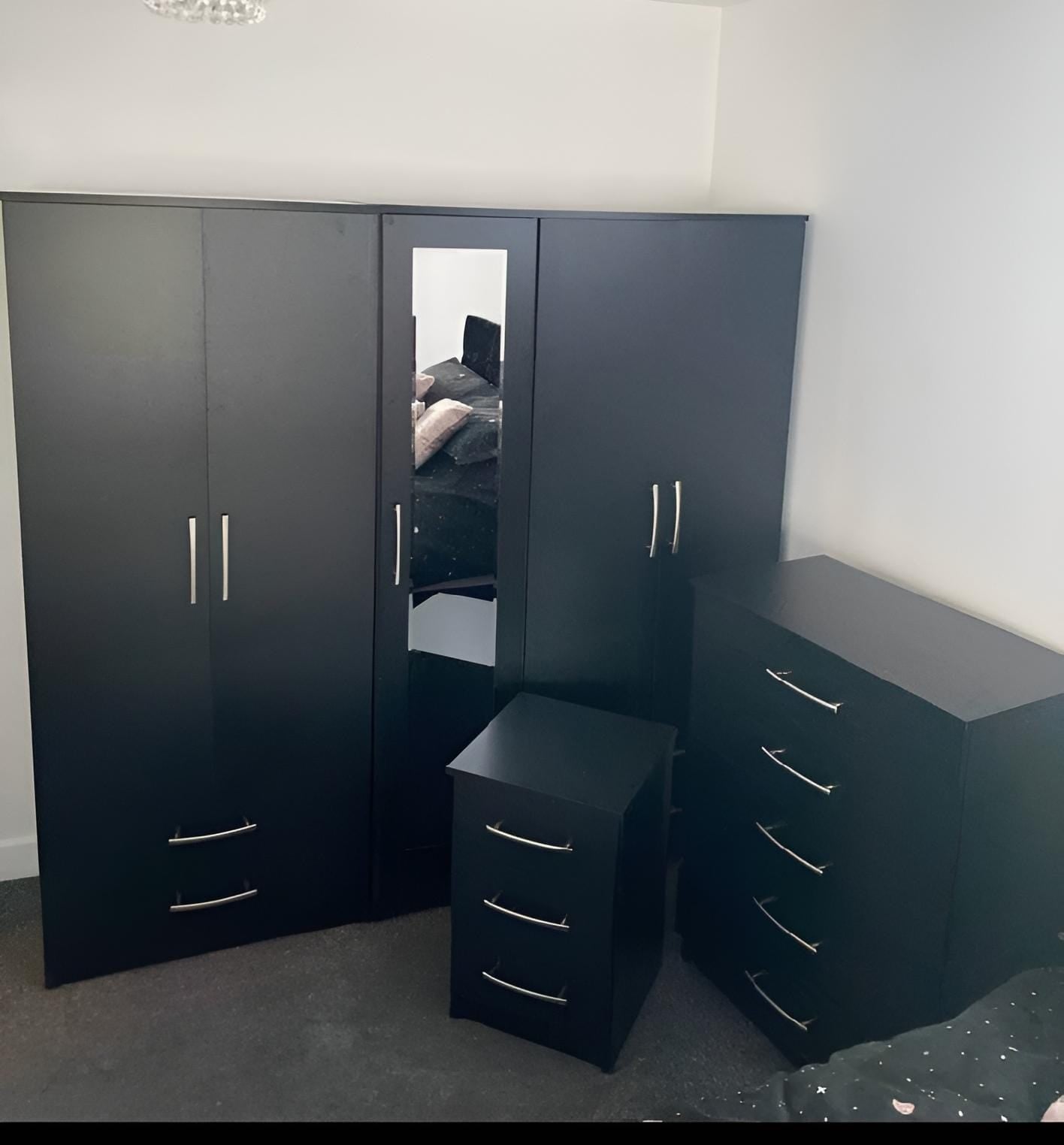 Premium Five Door Wardrobe Set – UkFurnitureMart