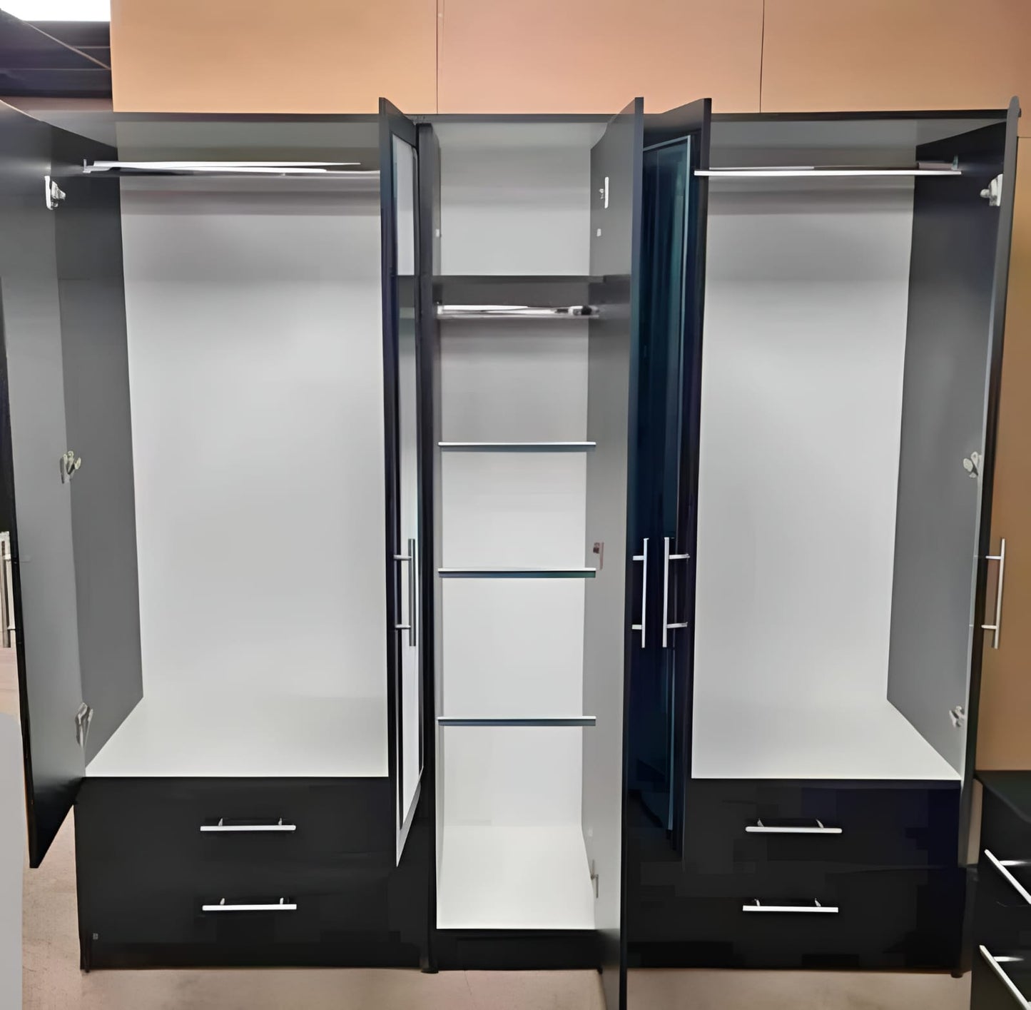 Premium Five Door Wardrobe Set – UkFurnitureMart