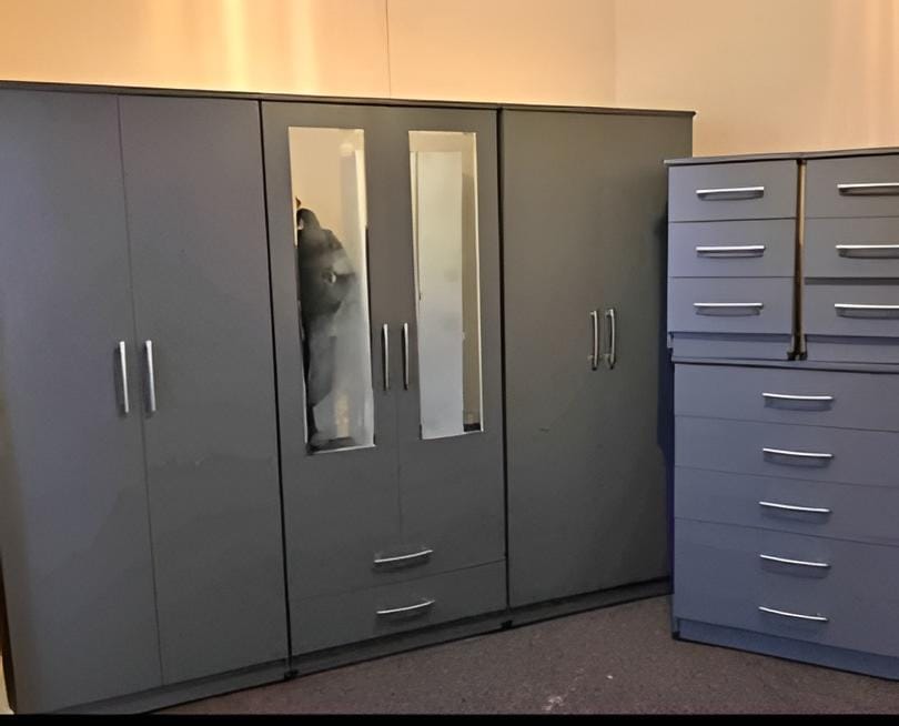 Premium Six Door Wardrobe Set – UkFurnitureMart