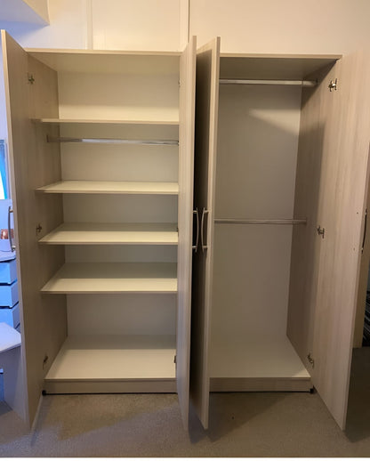 Premium Four Door Wardrobe Set – UkFurnitureMart